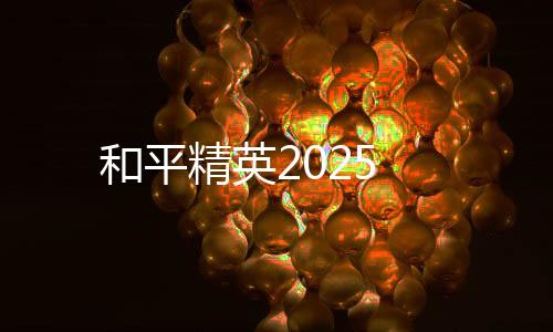 和平精英2025