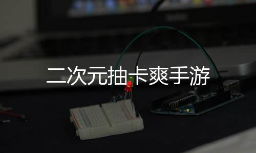 二次元抽卡爽手游