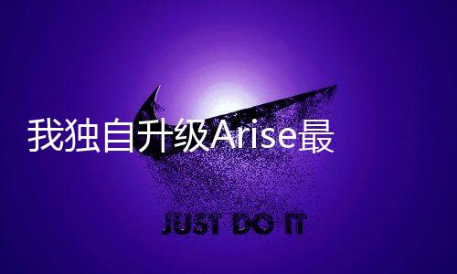 我独自升级Arise最新版本
