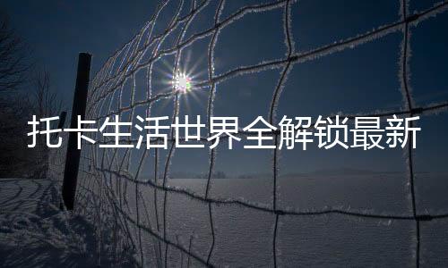 托卡生活世界全解锁最新版本