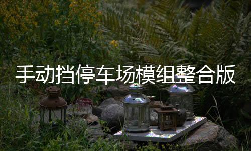 手动挡停车场模组整合版