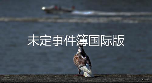未定事件簿国际版