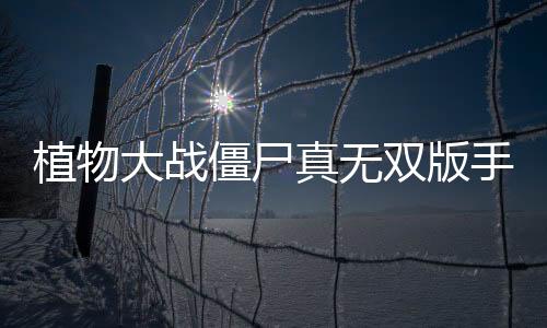植物大战僵尸真无双版手机版