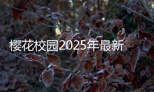 樱花校园2025年最新版本无广告
