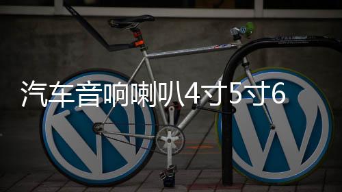 汽车音响喇叭4寸5寸6.5寸6X9寸全频同轴重低音套装车载无损扬声器