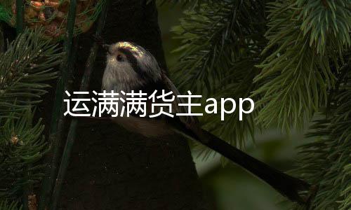运满满货主app