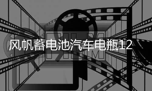 风帆蓄电池汽车电瓶12v55D23L适配 江淮瑞风s3 原装汽车电瓶