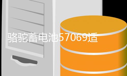 骆驼蓄电池57069适配迈腾速腾新帕萨特君锐途观汽车电瓶12V70ah