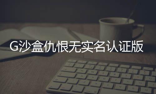 G沙盒仇恨无实名认证版